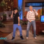 Justin Bieber sits down on the Ellen Show